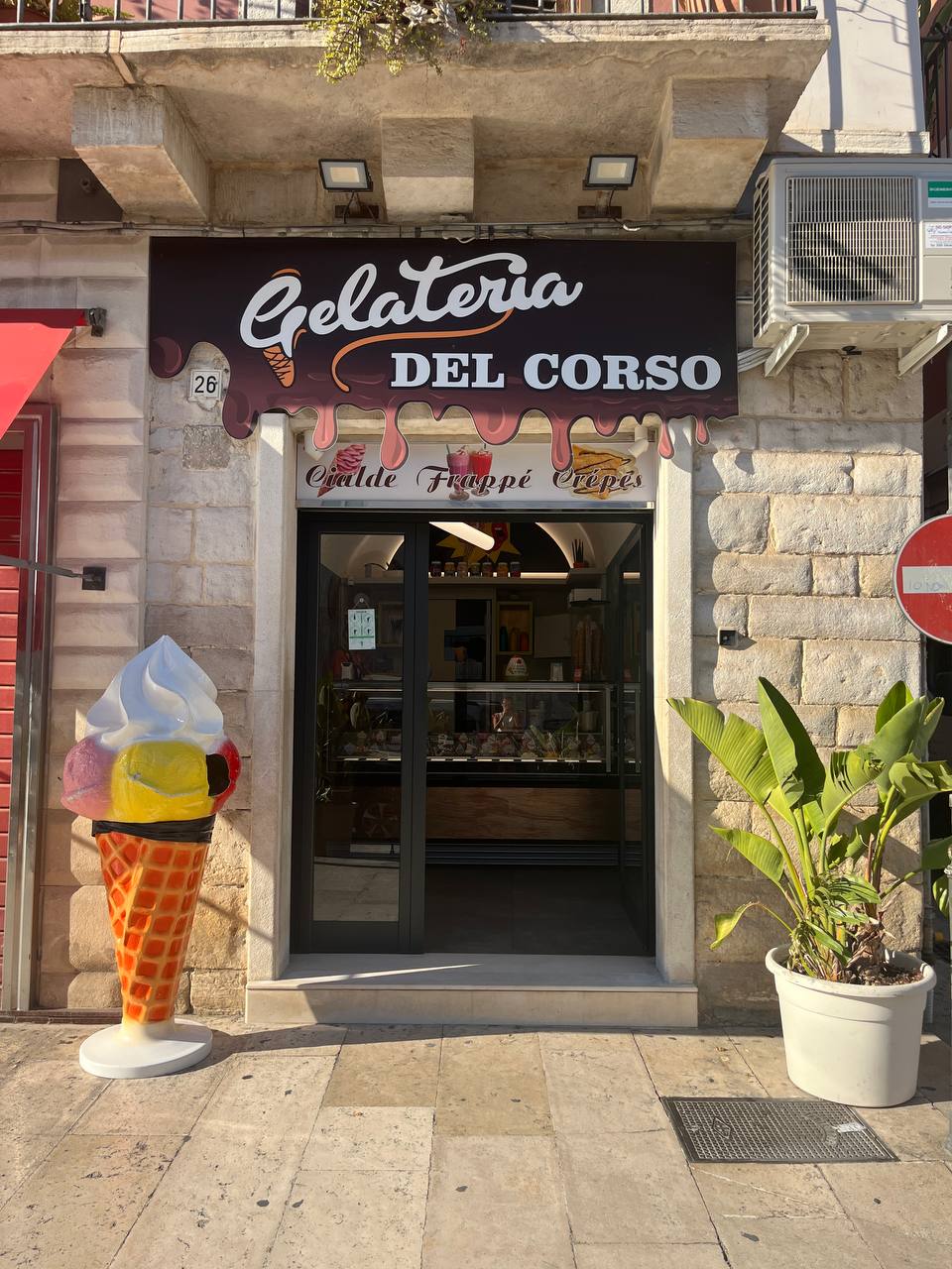 Ingresso Gelateria del Corso Barletta - Gelato artigianale in Corso Vittorio Emanuele II